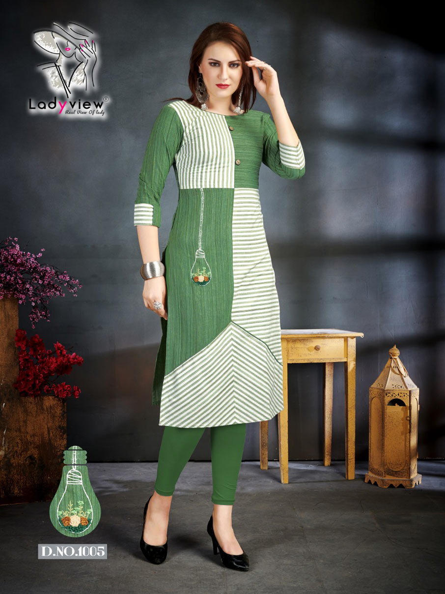 Kulfi Ladyview Hand Embroidery Wholesale Kurti Kulfi Ladyview Hand Embroidery Wholesale Kurti