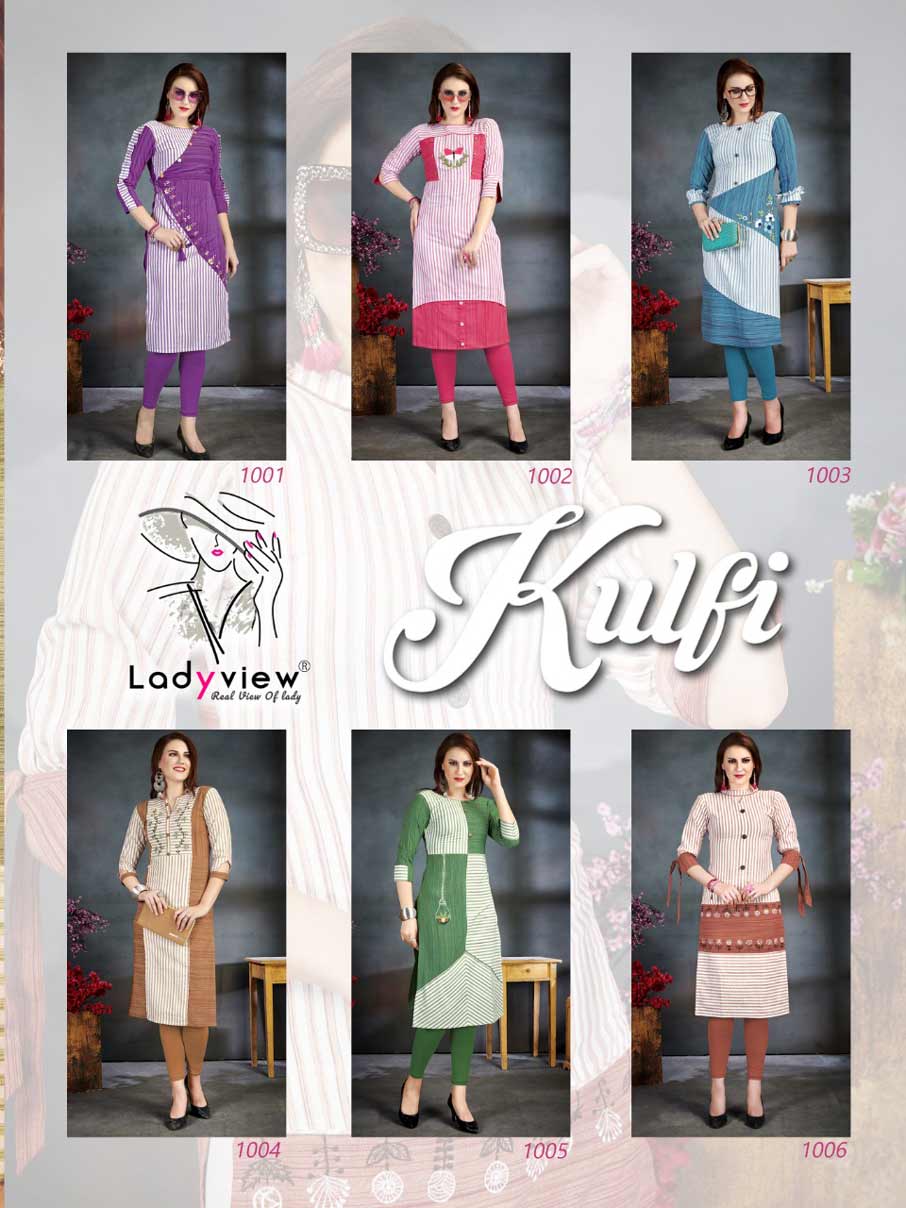 Kulfi Ladyview Hand Embroidery Wholesale Kurti Kulfi Ladyview Hand Embroidery Wholesale Kurti