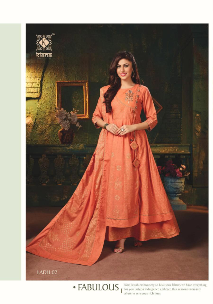 Ladli Floor Length Womens Kurti Catalog Ladli Floor Length Womens Kurti Catalog