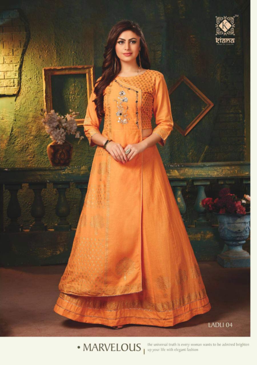 Ladli Floor Length Womens Kurti Catalog Ladli Floor Length Womens Kurti Catalog