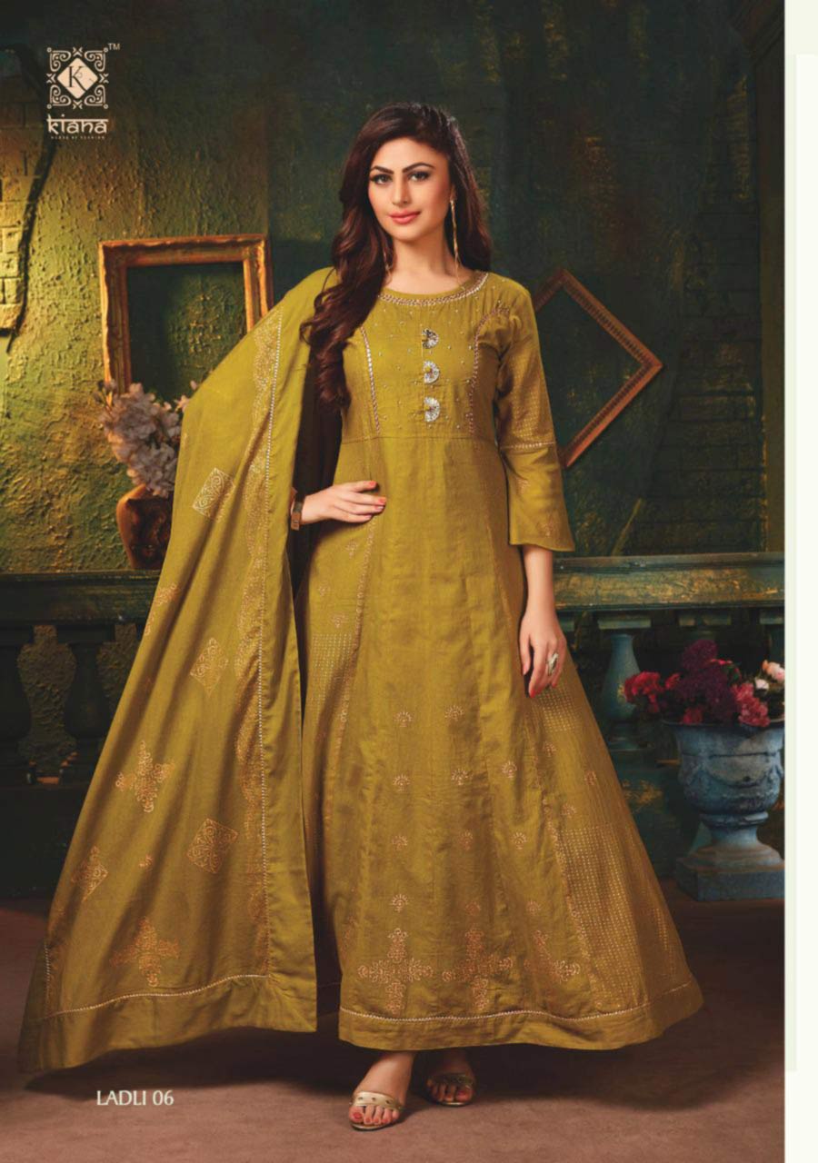 Ladli Floor Length Womens Kurti Catalog Ladli Floor Length Womens Kurti Catalog