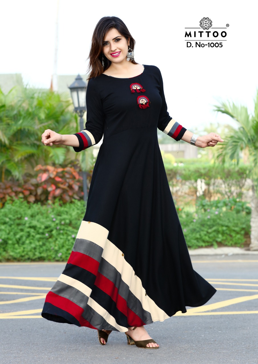 Leriya Mittoo Rayon Flax Anarkali Kurta Wholeseller Leriya Mittoo Rayon Flax Anarkali Kurta Wholeseller