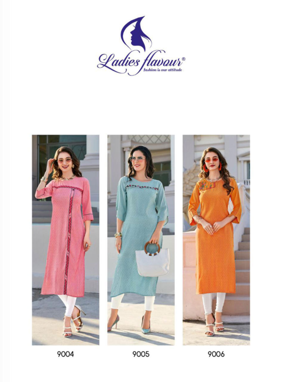 Ladies Flavour Limelight Kurti Set Manufacturer Ladies Flavour Limelight Kurti Set Manufacturer