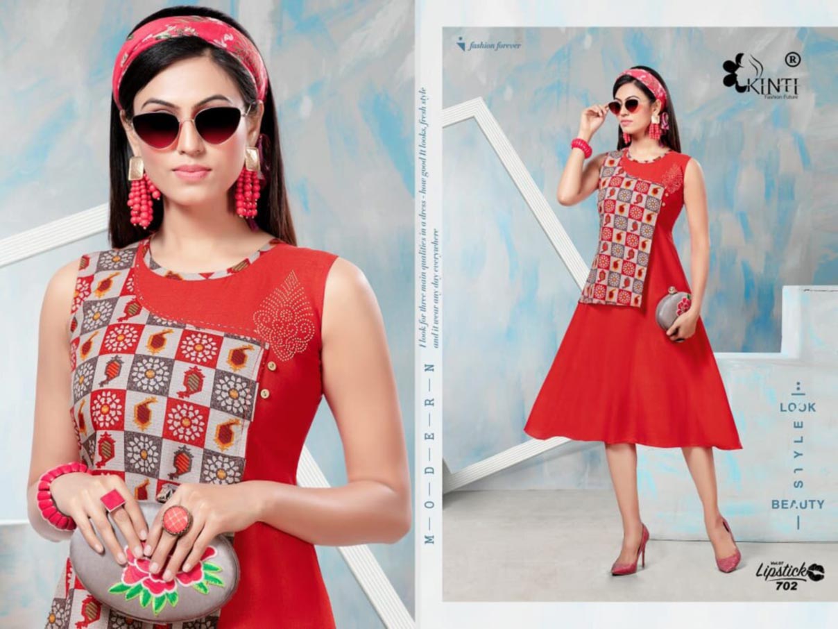 Kalakari Lipstick-7 Short Kurti Manufacturer Kalakari Lipstick-7 Short Kurti Manufacturer