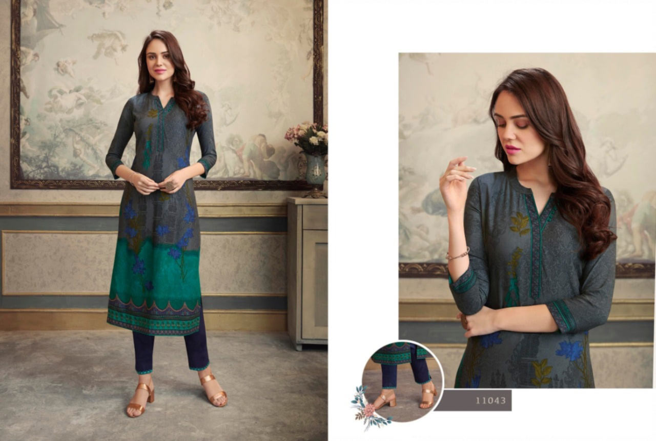 Kajree Lotus Rayon Silk Wholesale Kurti Kajree Lotus Rayon Silk Wholesale Kurti