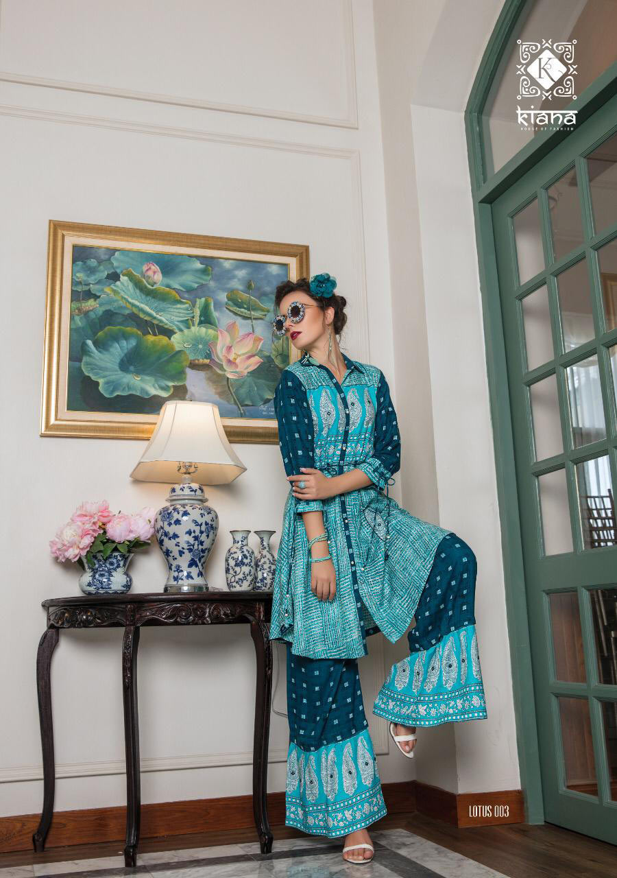 Lotus Kiana Dhoti Sharara Pant Palazzo Designer Kurti Lotus Kiana Dhoti Sharara Pant Palazzo Designer Kurti