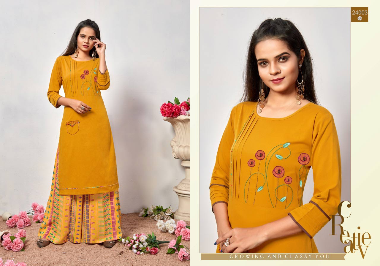 Maheesa Artriddhs Straight Wholesale Palazzo Kurti Maheesa Artriddhs Straight Wholesale Palazzo Kurti