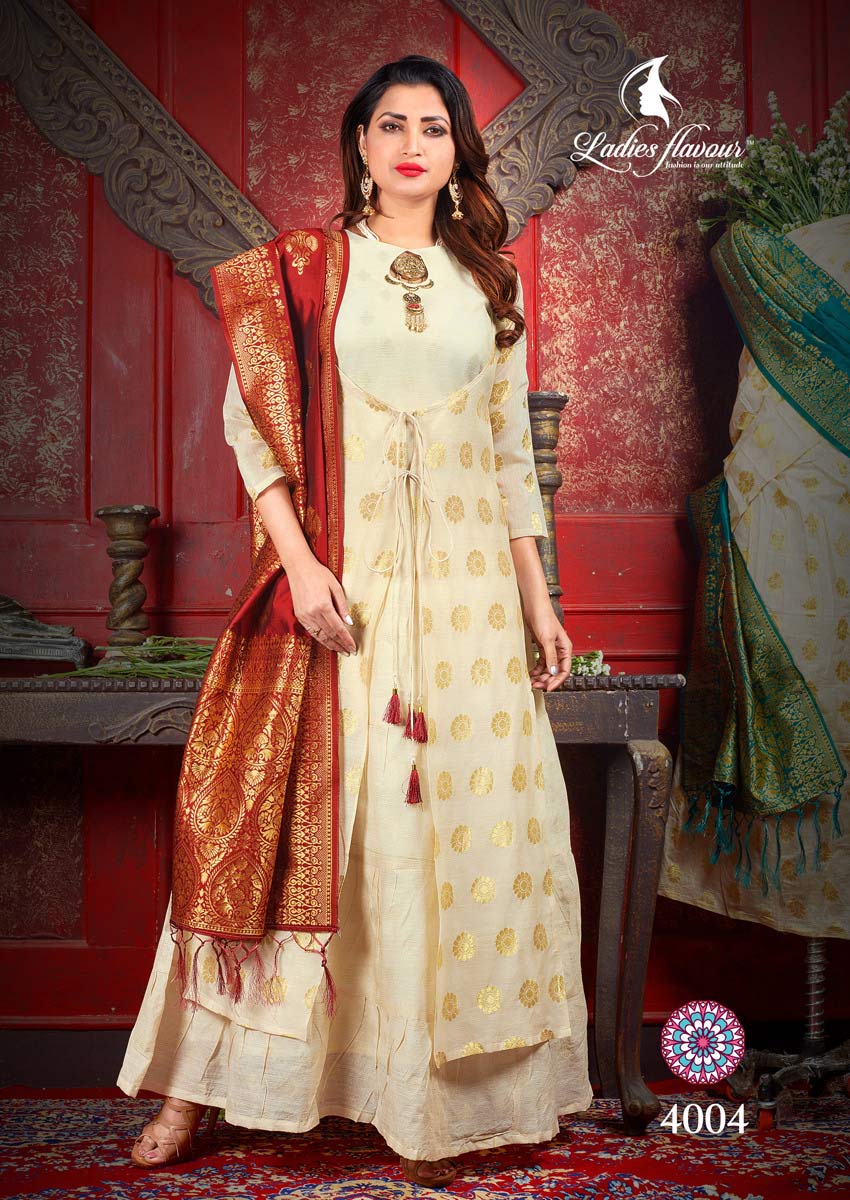 Manikarnika Ladies Flavour Chanderi Jacquard Kurti Manikarnika Ladies Flavour Chanderi Jacquard Kurti