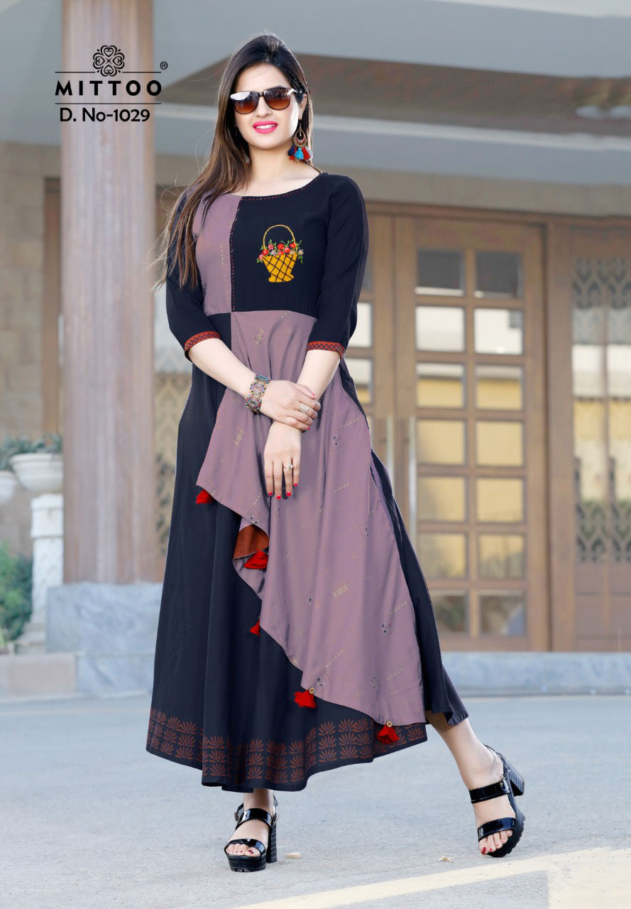 Maria Mittoo Cotton Rayon Printed Kurti on Wholesale Maria Mittoo Cotton Rayon Printed Kurti on Wholesale