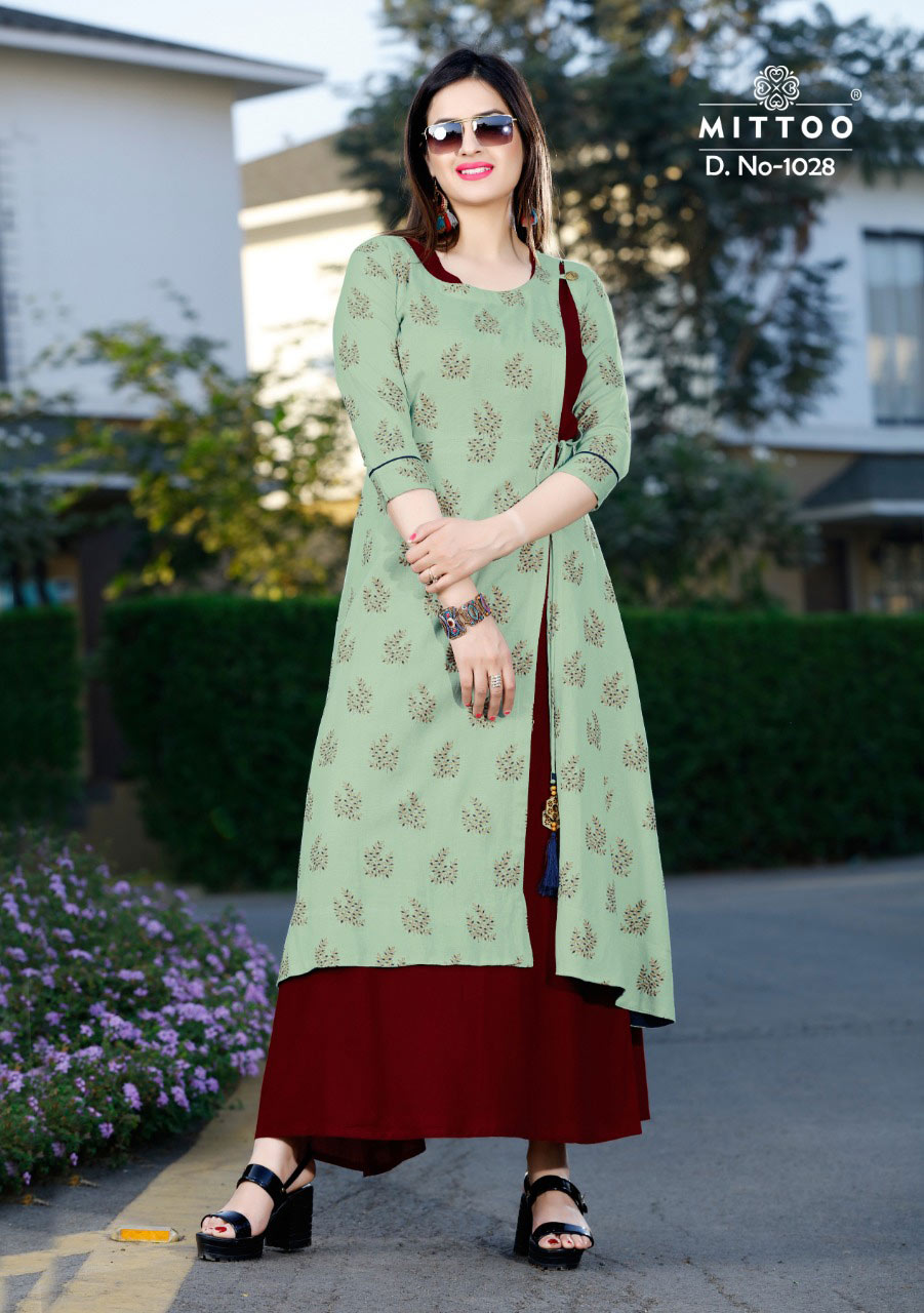 Maria Mittoo Cotton Rayon Printed Kurti on Wholesale Maria Mittoo Cotton Rayon Printed Kurti on Wholesale