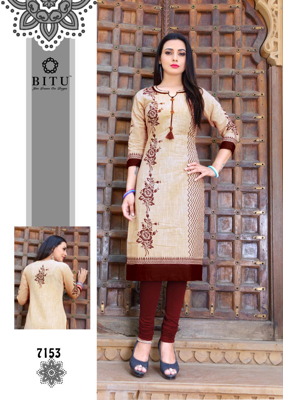 Mastani Bitu Design Rayon Khadi Kurtis Collection Mastani Bitu Design Rayon Khadi Kurtis Collection