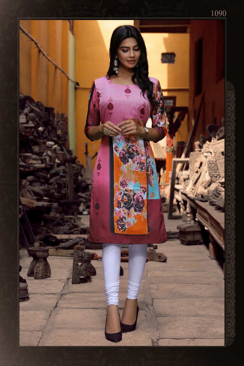 Mawra Manisha Fashion Butter Crepe Kurti Mawra Manisha Fashion Butter Crepe Kurti
