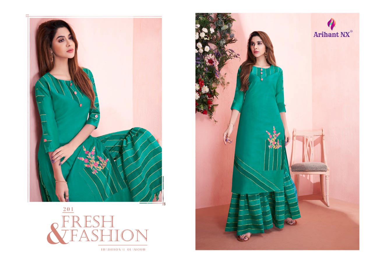 Mehar Arihant Nx Sharara Palazzo Kurti Manufacturer Mehar Arihant Nx Sharara Palazzo Kurti Manufacturer