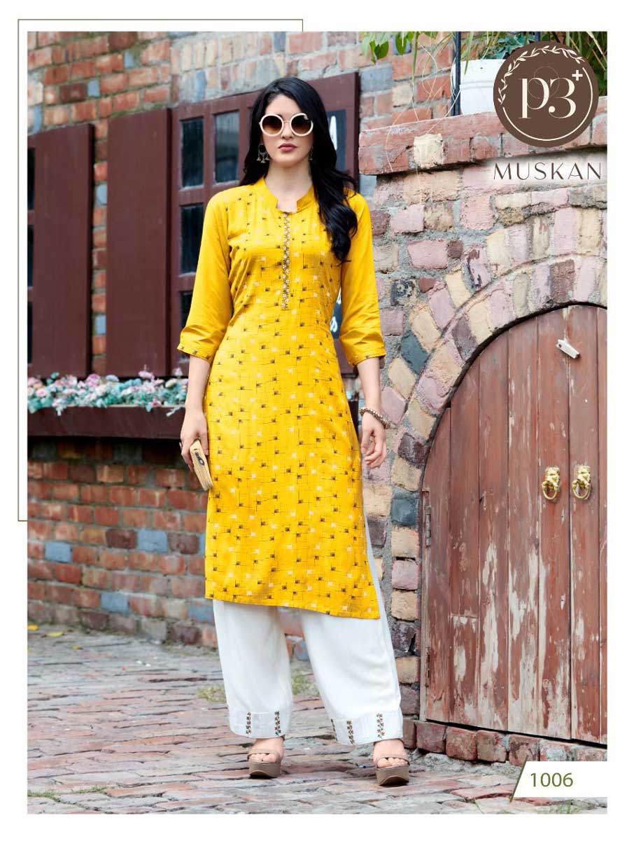 Muskan Embroidery Work Kurtis Collection Muskan Embroidery Work Kurtis Collection