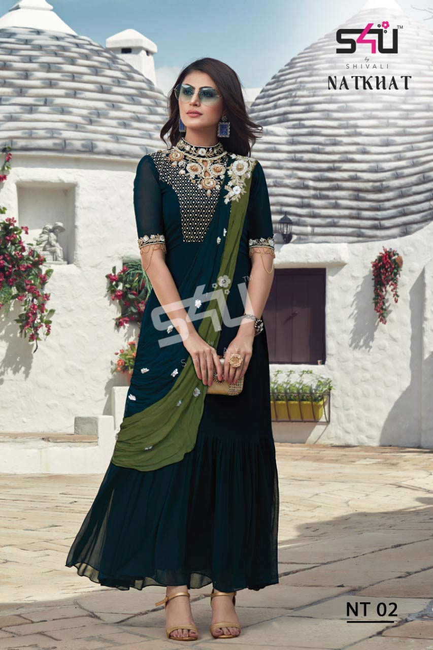 Natkhat S4U Fancy Weddinglook Kurti Manufacturer Natkhat S4U Fancy Weddinglook Kurti Manufacturer