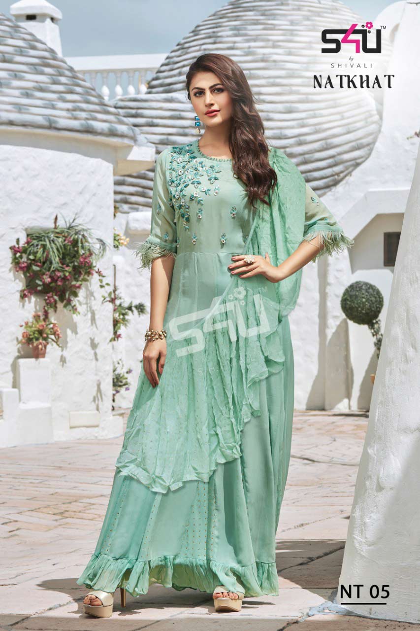 Natkhat S4U Fancy Weddinglook Kurti Manufacturer Natkhat S4U Fancy Weddinglook Kurti Manufacturer