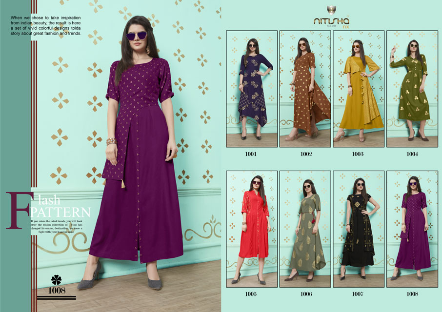Naysa Nitisha NX Launch Sobber Rayon Kurti Naysa Nitisha NX Launch Sobber Rayon Kurti