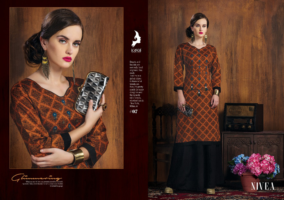Nivea Kaya Designer Cotton Kurtis Set Collection Nivea Kaya Designer Cotton Kurtis Set Collection