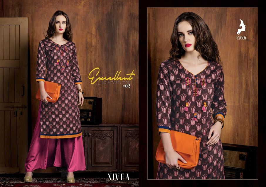 Nivea Kaya Designer Cotton Kurtis Set Collection Nivea Kaya Designer Cotton Kurtis Set Collection