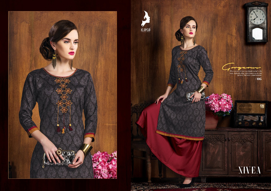 Nivea Kaya Designer Cotton Kurtis Set Collection Nivea Kaya Designer Cotton Kurtis Set Collection