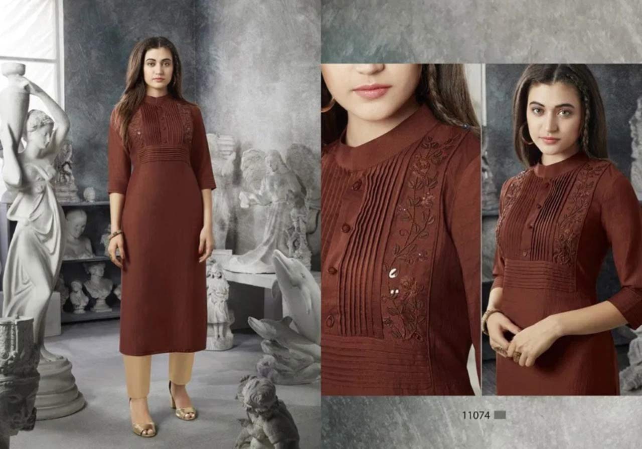 Octavia Lining Silk Kurtis Catalog Octavia Lining Silk Kurtis Catalog