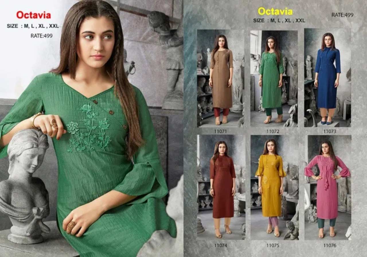 Octavia Lining Silk Kurtis Catalog Octavia Lining Silk Kurtis Catalog