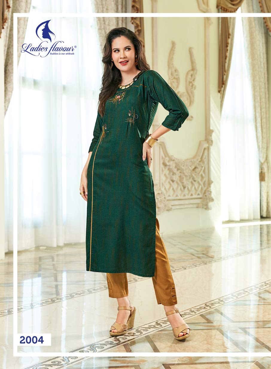 Ozarro Rayon Embroidery Wholesale Kurti Ozarro Rayon Embroidery Wholesale Kurti
