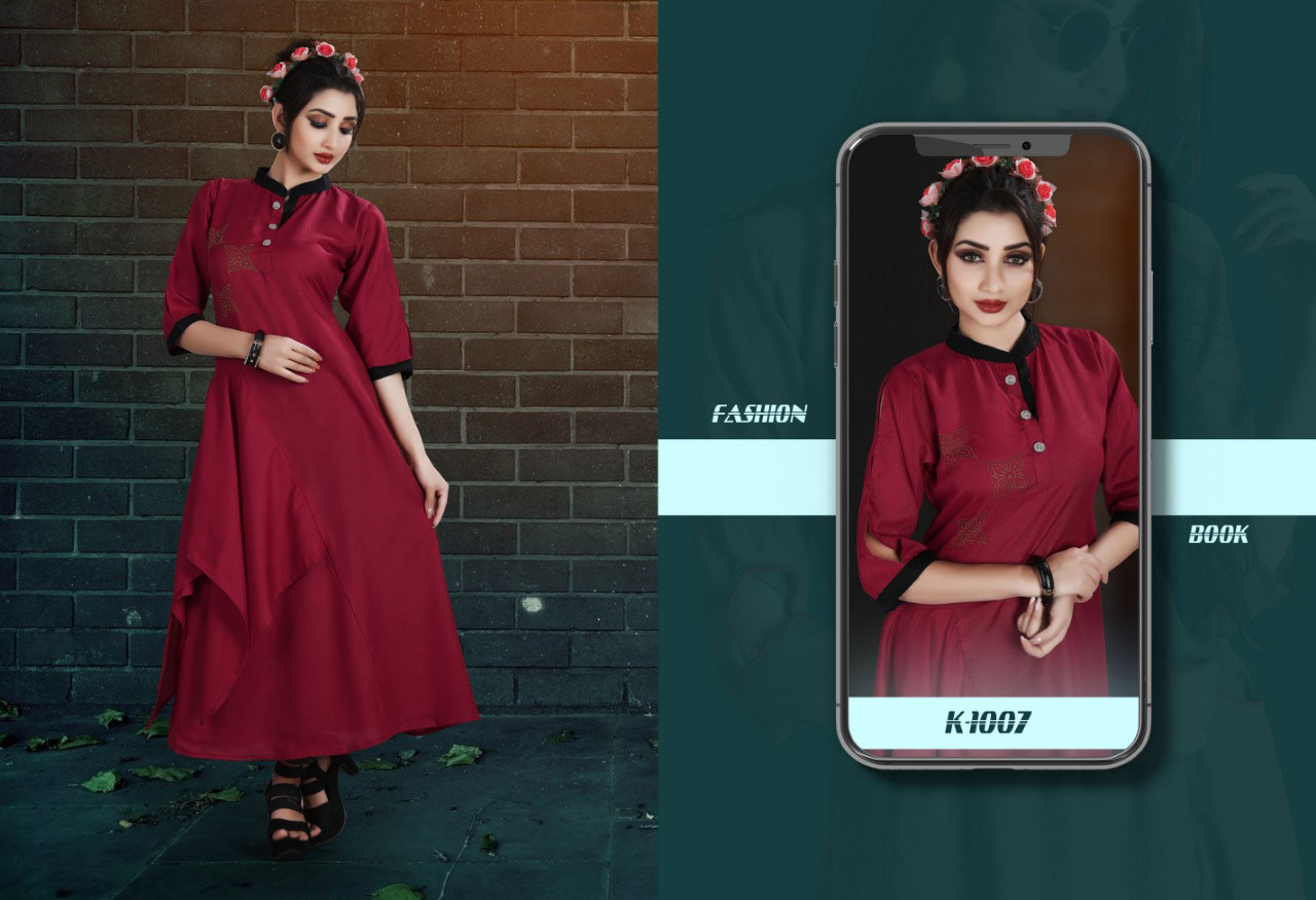 Panchi Tanish Fashion Ruby Cotton Wholesale Kurti Panchi Tanish Fashion Ruby Cotton Wholesale Kurti