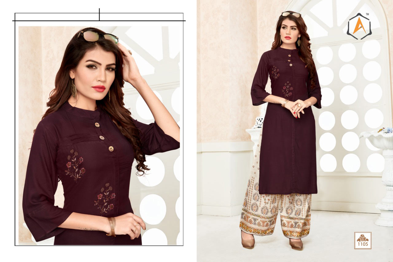 Paridhan Apple Handwork Palazzo Kurti Traders Paridhan Apple Handwork Palazzo Kurti Traders