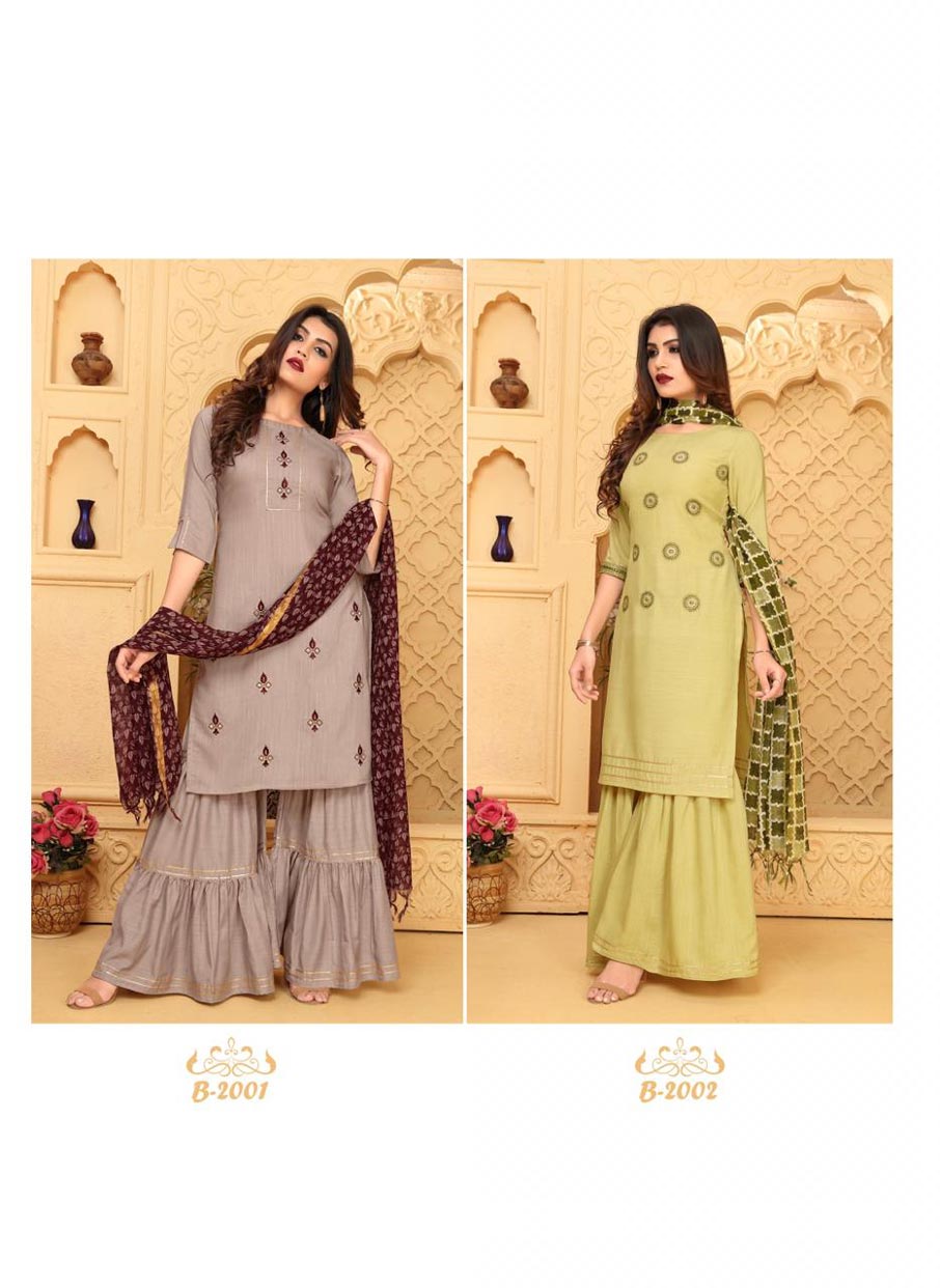Pastel RT Rayon Kurti with Dupatta and Palazzo Pastel RT Rayon Kurti with Dupatta and Palazzo