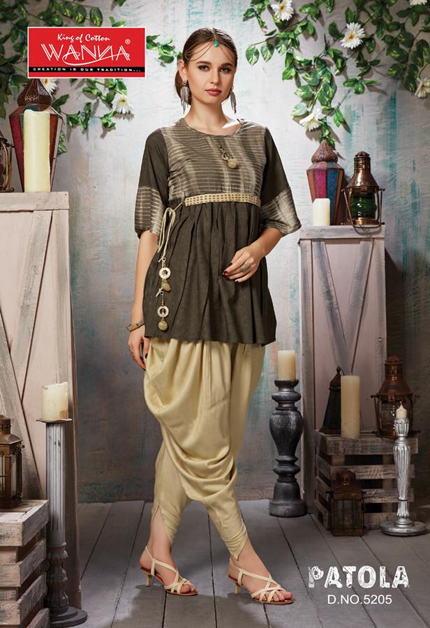 Patola Wanna Designer Dhoti Kurti Catalog Patola Wanna Designer Dhoti Kurti Catalog