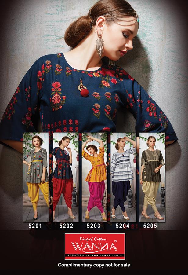 Patola Wanna Designer Dhoti Kurti Catalog Patola Wanna Designer Dhoti Kurti Catalog