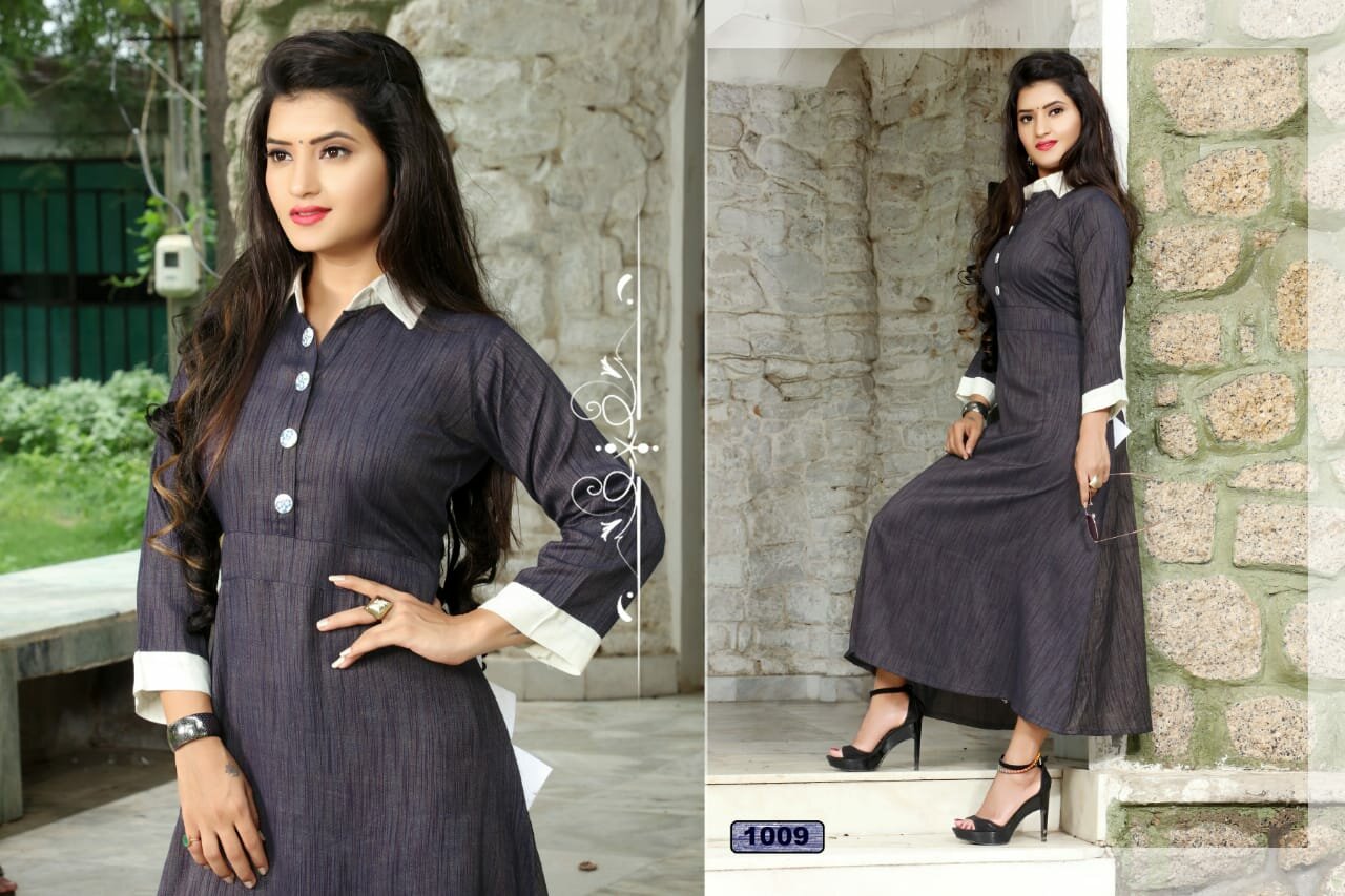 Payal Kalatika Plain Solid Heavy Rayon Kurti Catalog Payal Kalatika Plain Solid Heavy Rayon Kurti Catalog