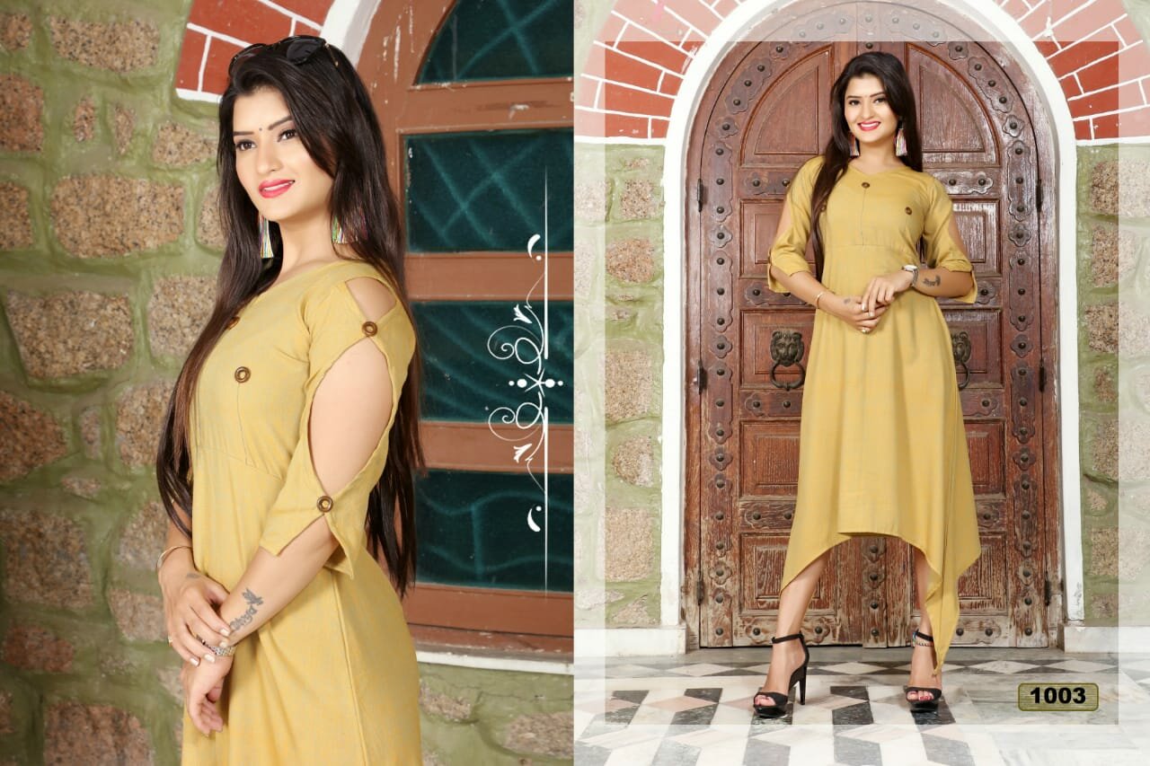 Payal Kalatika Plain Solid Heavy Rayon Kurti Catalog Payal Kalatika Plain Solid Heavy Rayon Kurti Catalog