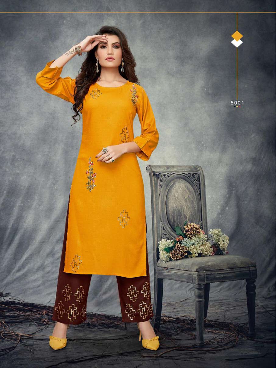 Praise Banwery Embroidery Palazzo Kurti Suppliers Praise Banwery Embroidery Palazzo Kurti Suppliers