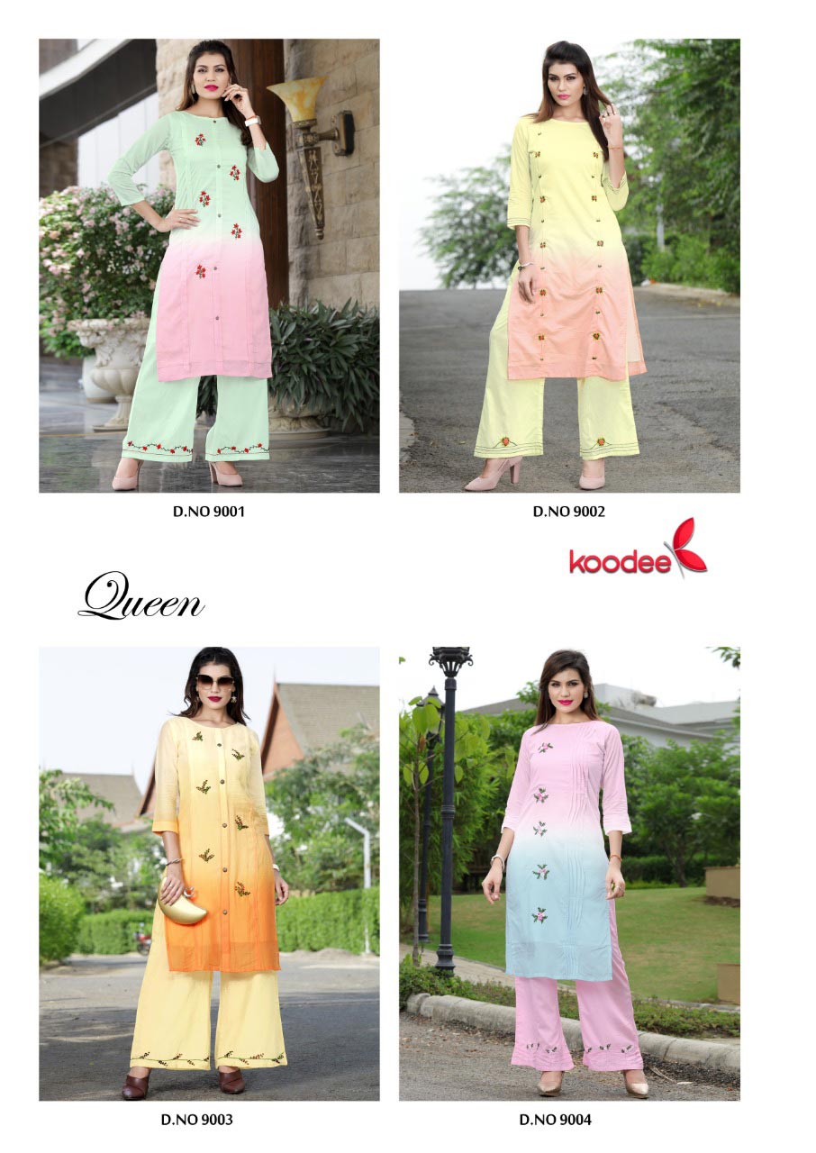Queen Koodee Design Mal Cotton Plazzo Kurtis Queen Koodee Design Mal Cotton Plazzo Kurtis