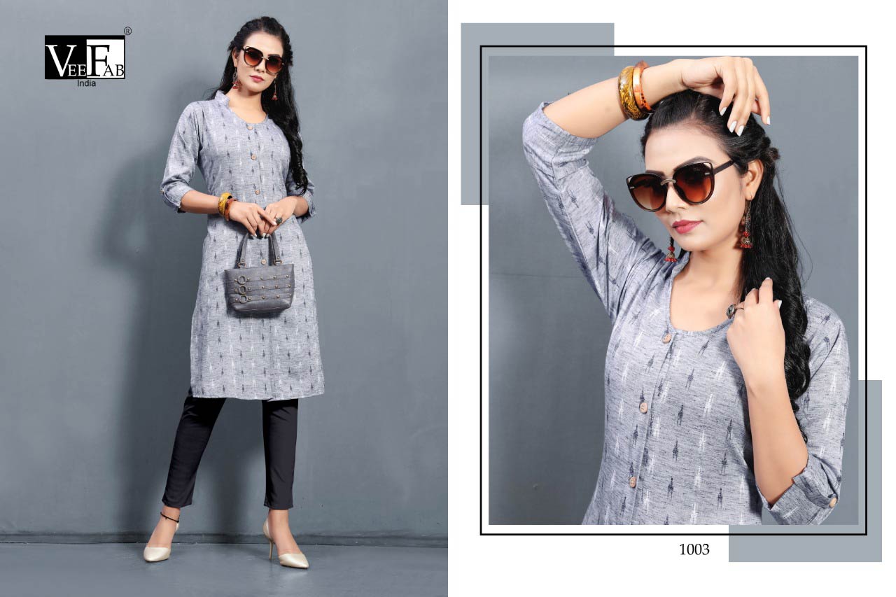 Veefab Queen Handloom Cotton Kurtis Set Veefab Queen Handloom Cotton Kurtis Set