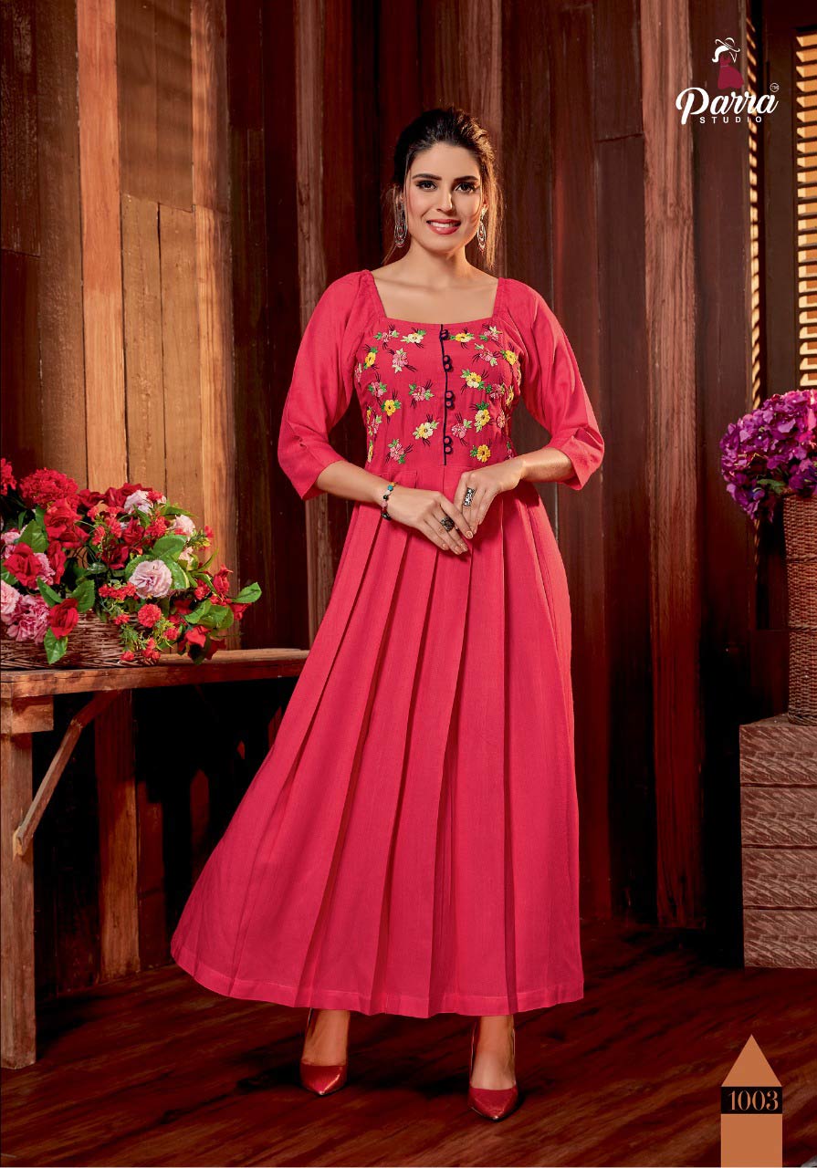 Rabeya Parra Studio Handmade Work Long Gown Rabeya Parra Studio Handmade Work Long Gown