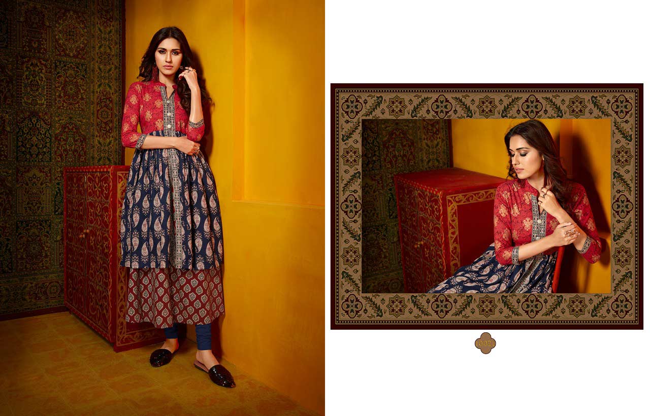 Rajdhani Kajree Cotton Printed Kurti Manufacturer Rajdhani Kajree Cotton Printed Kurti Manufacturer