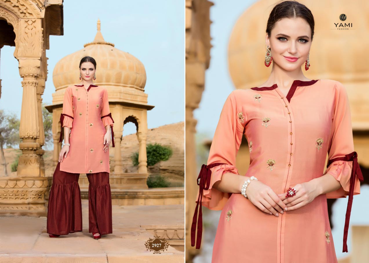 Rasam Yami Fashion Sharara Set Wholesale Kurta Rasam Yami Fashion Sharara Set Wholesale Kurta
