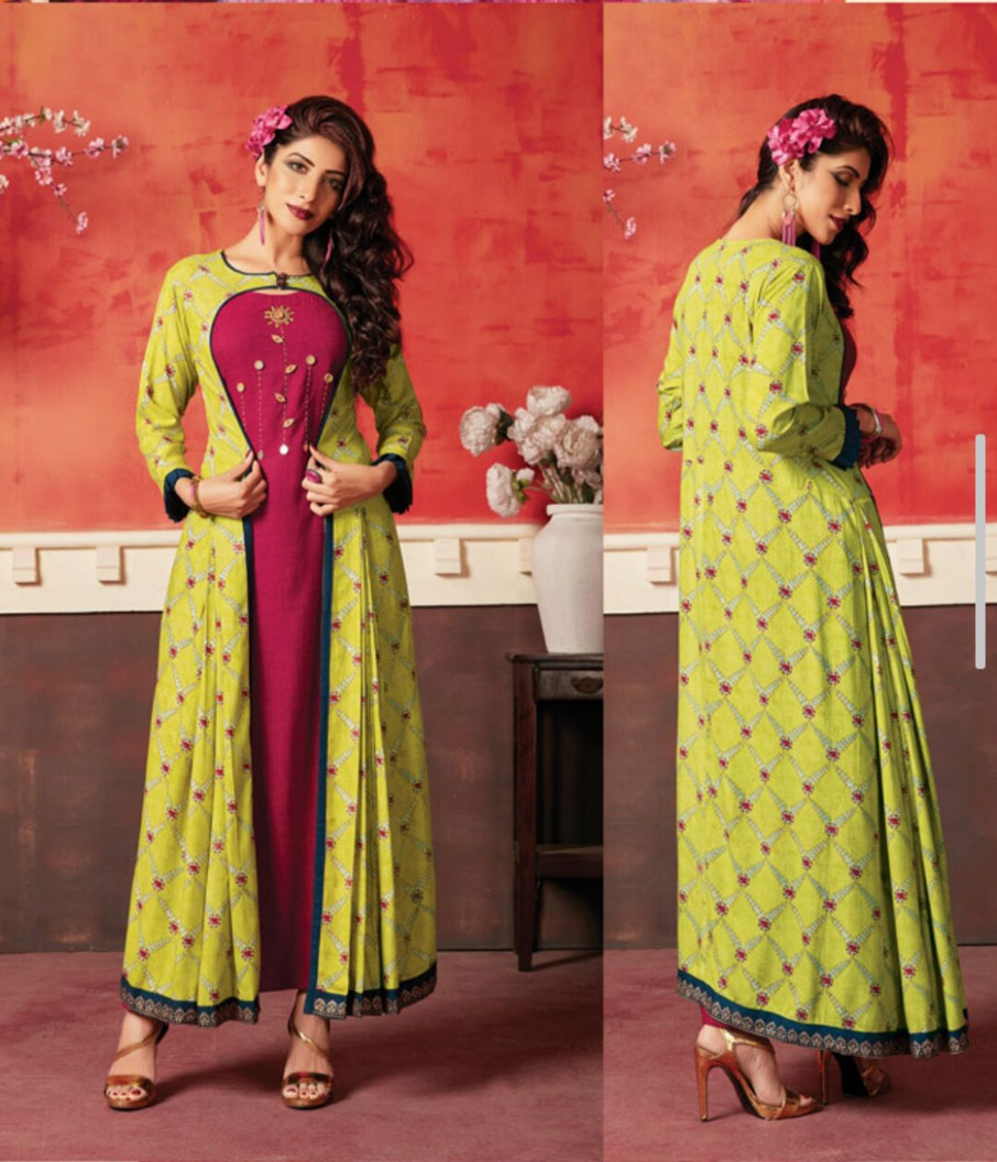 Riwaaz Morzar Design Kutchi Print Handwork Kurtis Riwaaz Morzar Design Kutchi Print Handwork Kurtis
