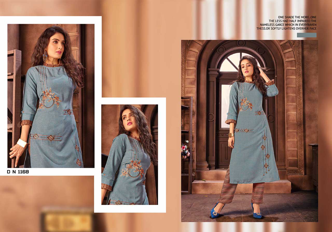 Royal Cotton Lenin Embroidery Wholesale Kurti Royal Cotton Lenin Embroidery Wholesale Kurti