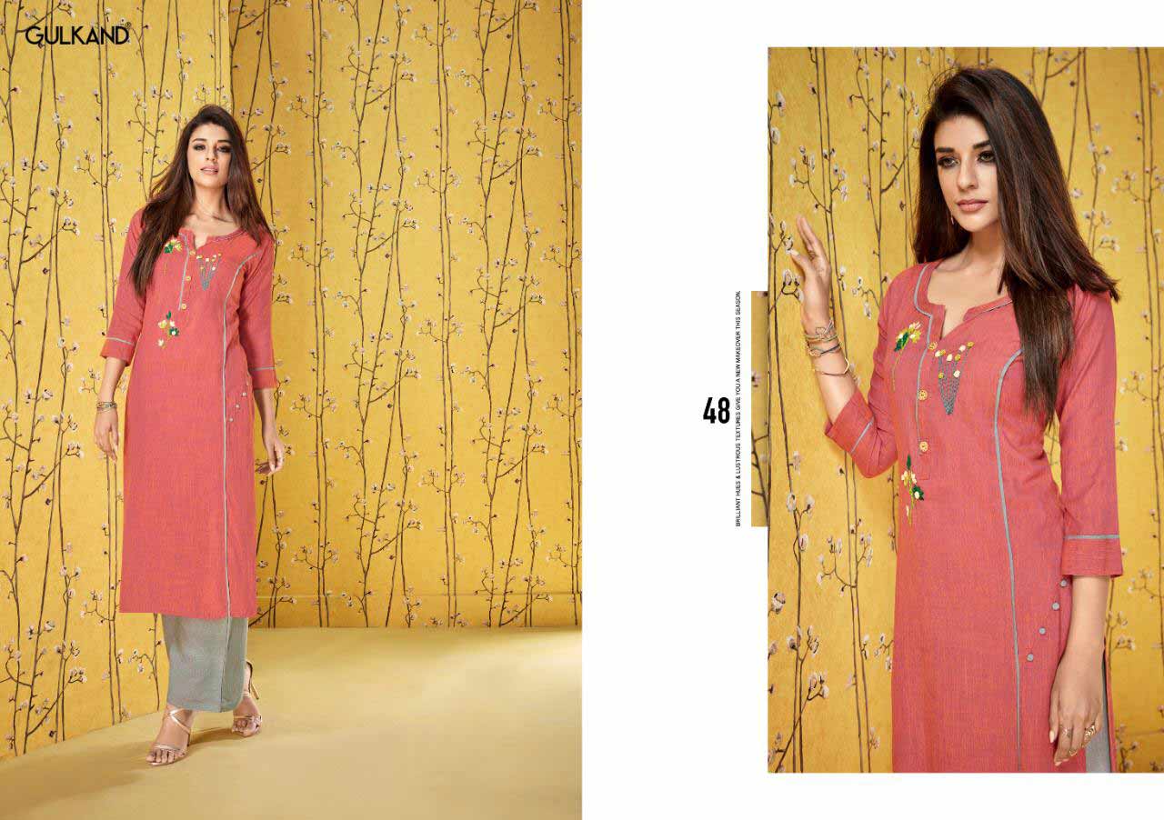 Gulkand Ruhani Two Tone Palazzo Kurti Gulkand Ruhani Two Tone Palazzo Kurti