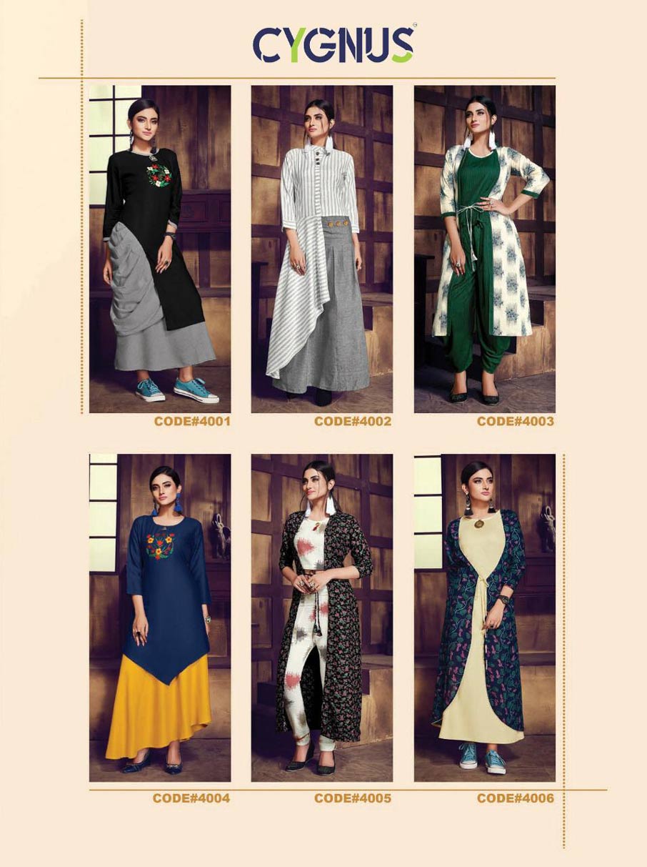 Saffron Cygnus Design Cotton Katha Work Kurtis Saffron Cygnus Design Cotton Katha Work Kurtis