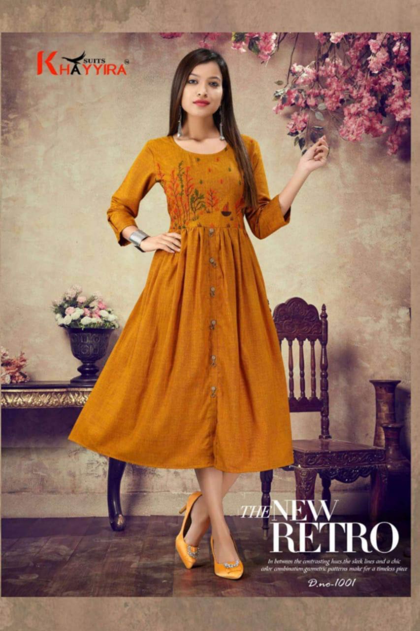 Scarlett Rayon Flair Wholesale Kurti Set Scarlett Rayon Flair Wholesale Kurti Set