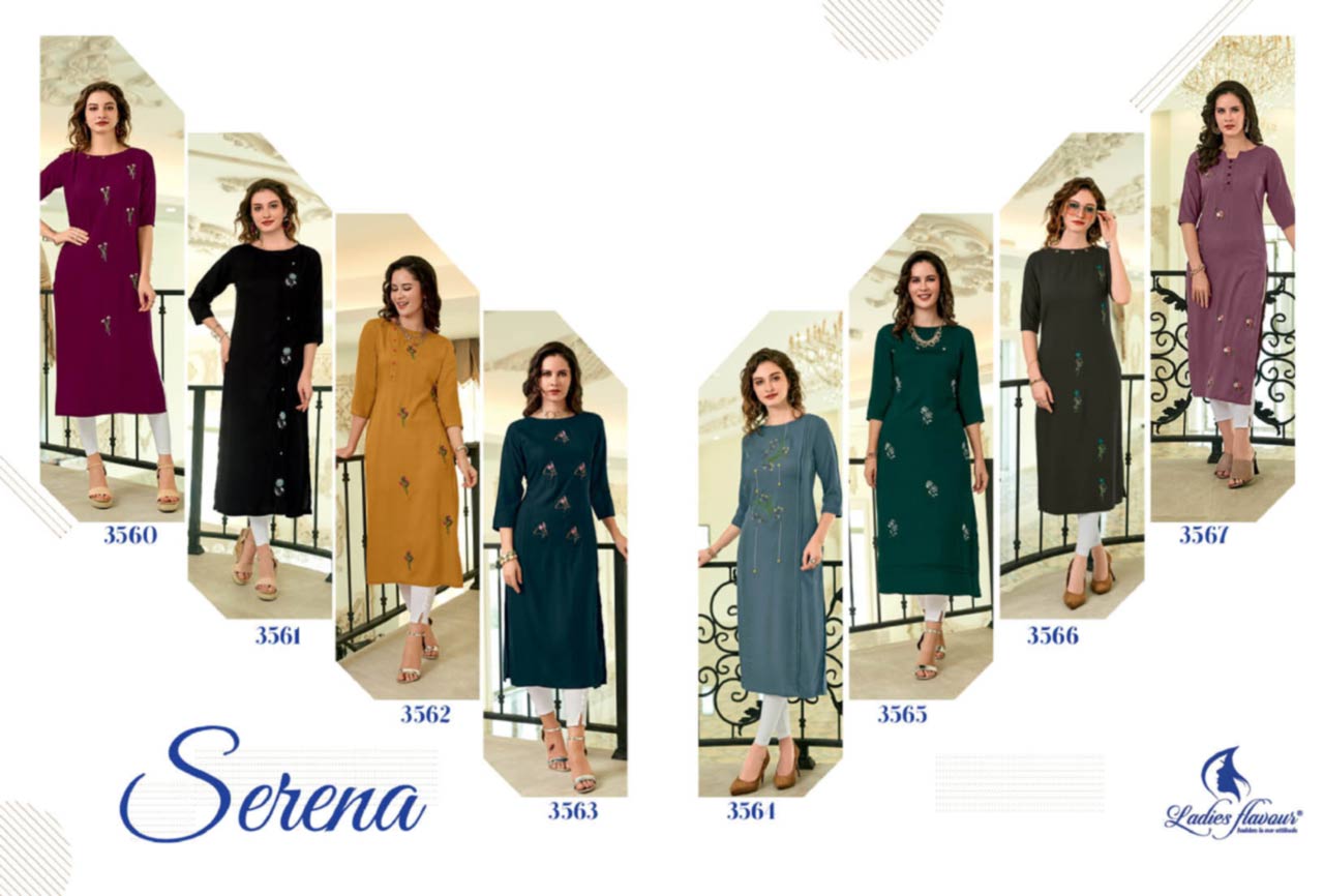 Ladies Flavour Serena Rayon Kurti Manufacturer Ladies Flavour Serena Rayon Kurti Manufacturer