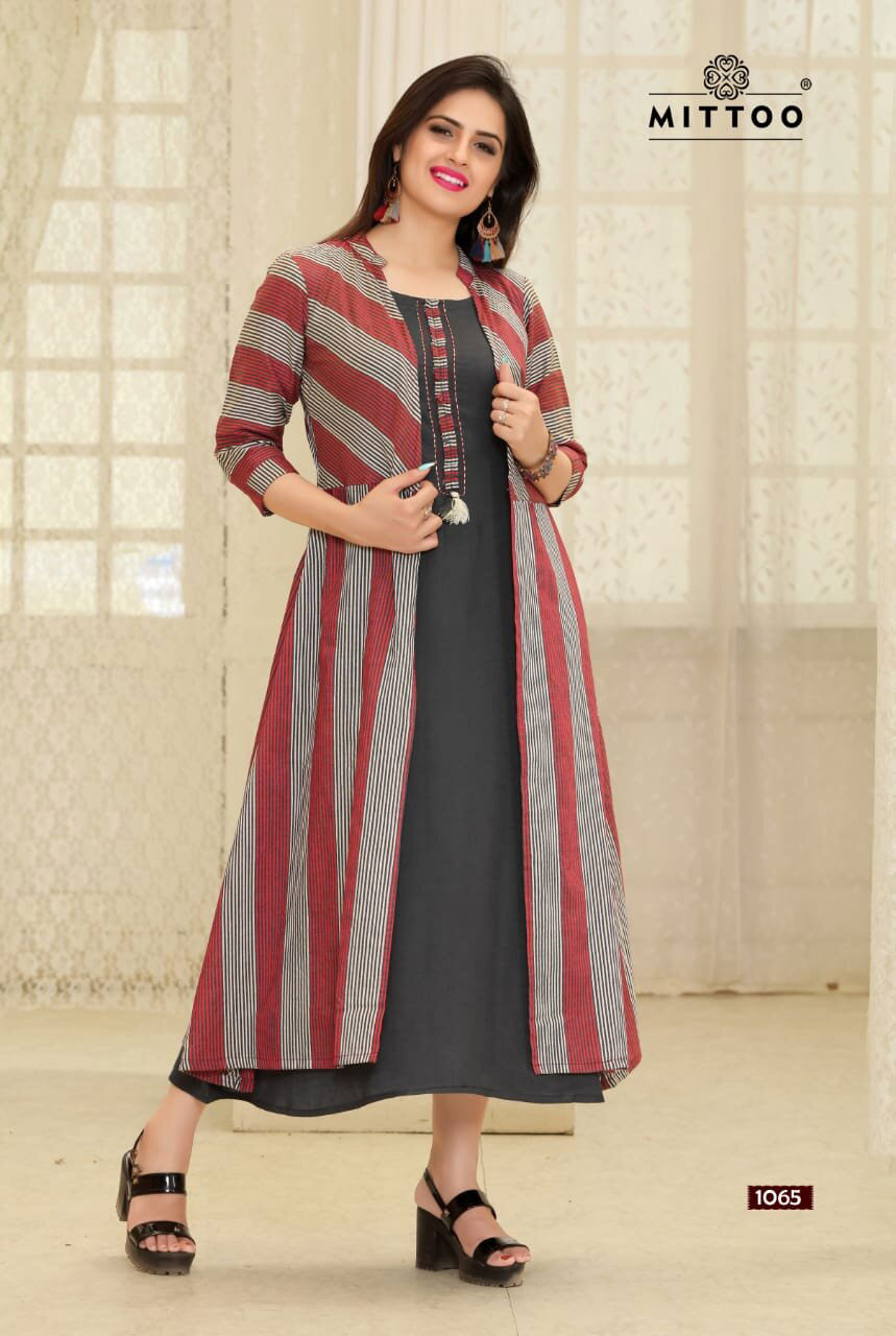Shagun Mittoo Long Shrug Kurti Manufacturer Shagun Mittoo Long Shrug Kurti Manufacturer