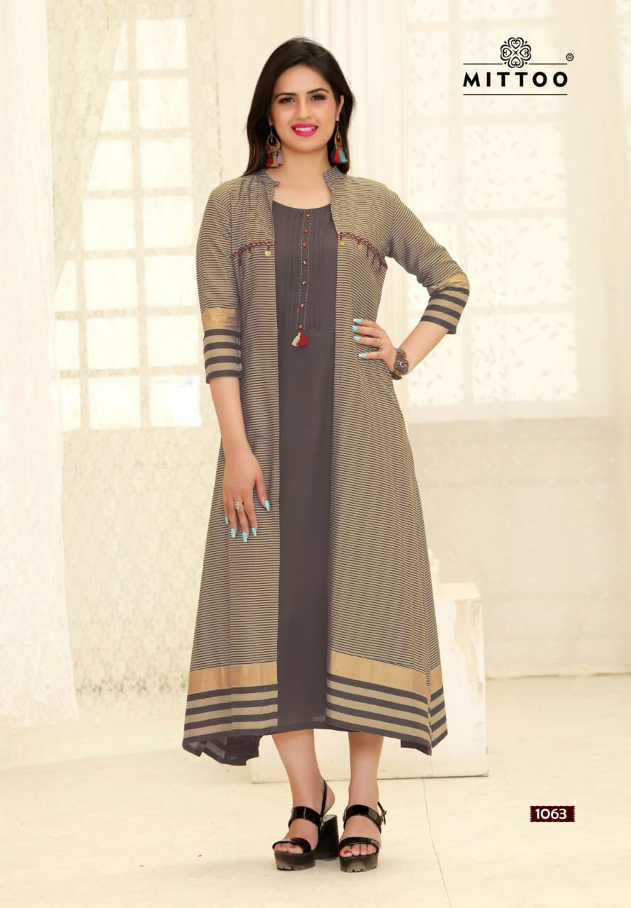 Shagun Mittoo Long Shrug Kurti Manufacturer Shagun Mittoo Long Shrug Kurti Manufacturer
