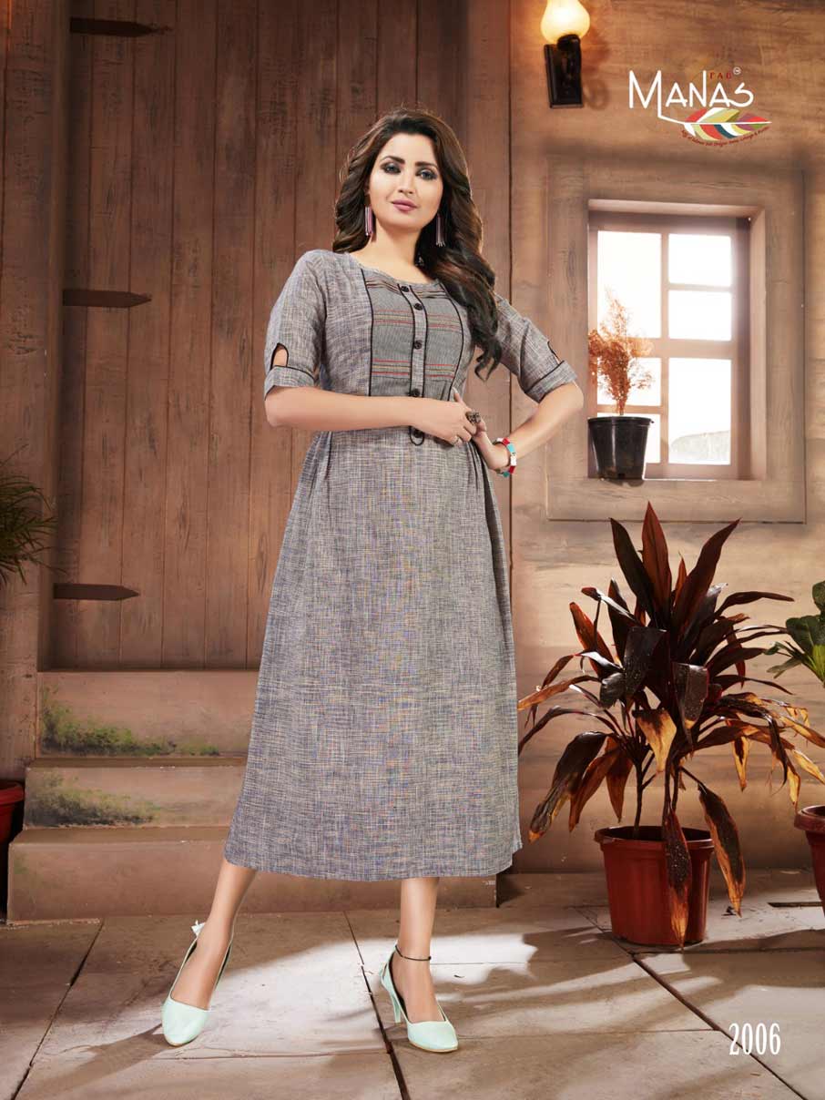 Shanvi Premium Cotton Kurti Catalog Set Shanvi Premium Cotton Kurti Catalog Set