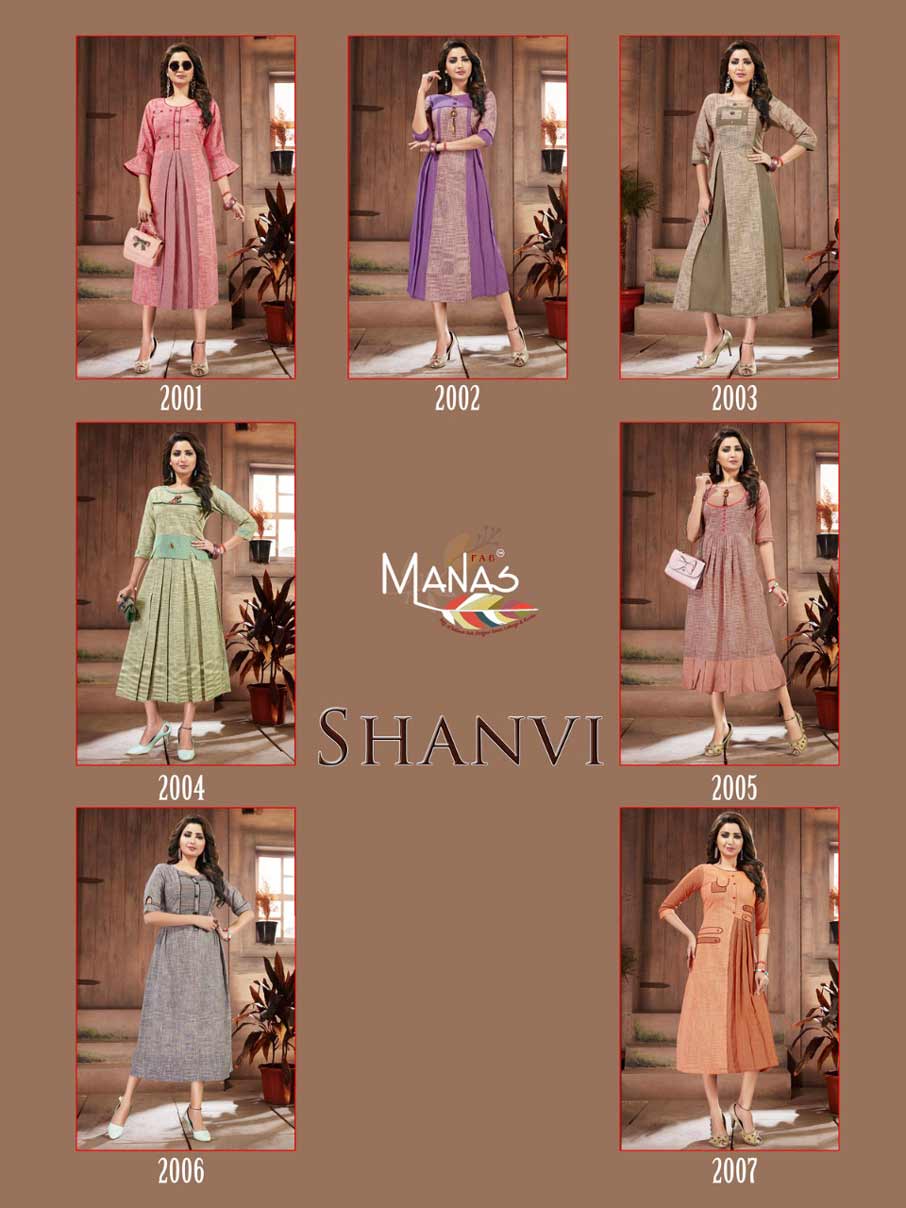 Shanvi Premium Cotton Kurti Catalog Set Shanvi Premium Cotton Kurti Catalog Set
